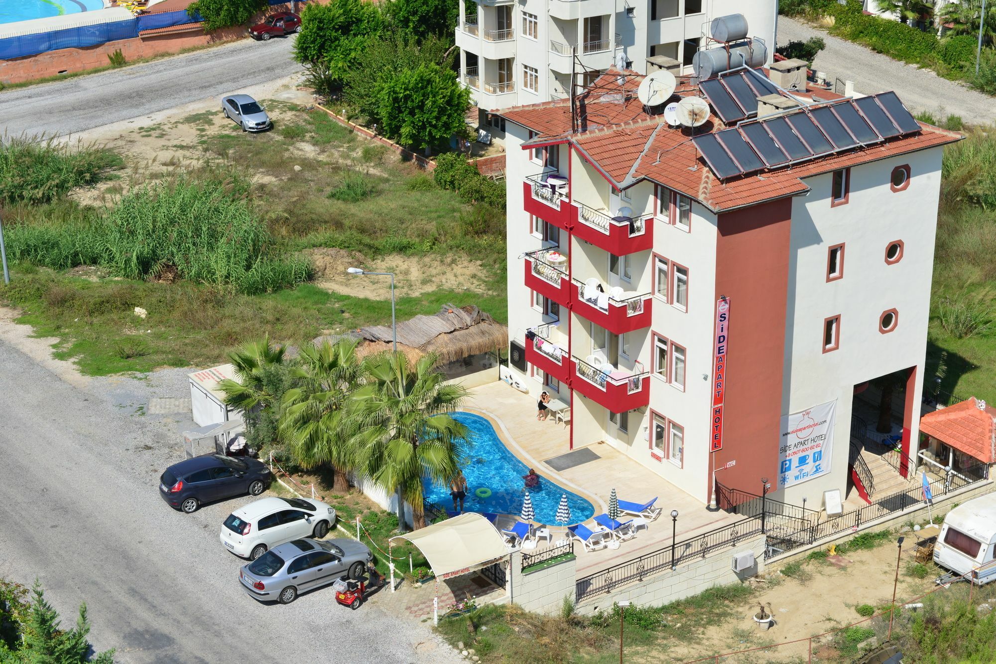 Side Apart Hotel Buitenkant foto
